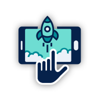 Once click application icon