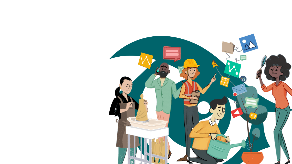 Personality Types illustration